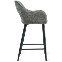 Barkruk Kegan Antraciet