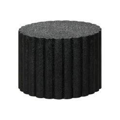 Bijzettafel Aube Zwart - Ø 48 cm