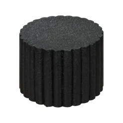 Bijzettafel Aube Zwart - Ø 48 cm