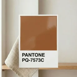 Bijzettafel Avion Mosterd - Ø 31 cm