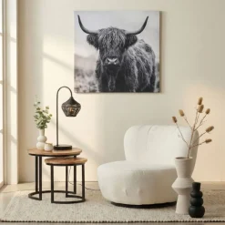 Bijzettafel Bemmel Naturel - set 2 stuks