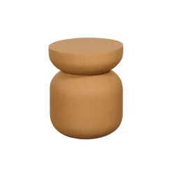 Bijzettafel Bregenz Bruin - Ø 40 cm