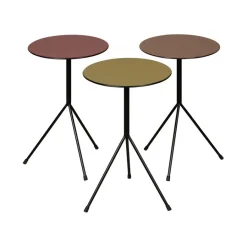 Bijzettafel Coup Bruin - Ø 30 cm