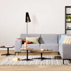 Bijzettafel Dalda Naturel - 50x50 cm