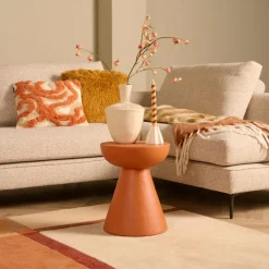 Bijzettafel Graz Terra - Ø 34 cm