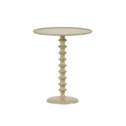 Bijzettafel Marty Beige - Ø 50 cm