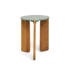 Bijzettafel Olif Groen - Ø 44 cm