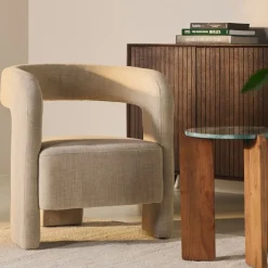 Bijzettafel Olif Groen - Ø 44 cm