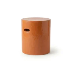 Bijzettafel Orange Terra - Ø 37 cm