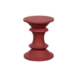 Bijzettafel Wenen Bordeaux - Ø 37 cm