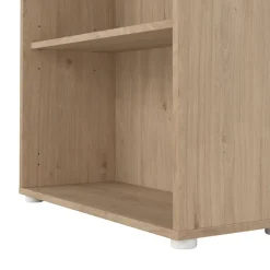 Boekenkast Bram Eiken - 80x124x35 cm