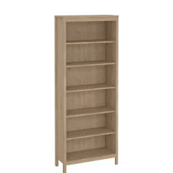 Boekenkast Dallas Eiken - 78x199x33 cm