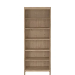 Boekenkast Dallas Eiken - 78x199x33 cm