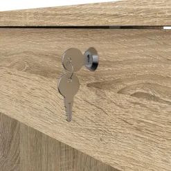 Bureau Boston Eiken - 110x76x49 cm