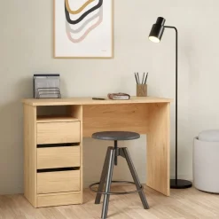 Bureau Boston Eiken - 110x76x49 cm