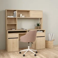 Bureau Boston Eiken - 149x78x49 cm