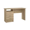 Bureau Boston Eiken - 121x73x49 cm