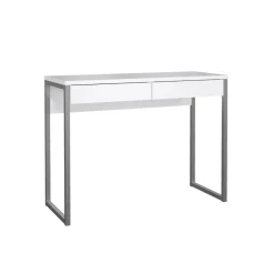 Bureau Boston Hoogglans Wit - 102x77x40 cm