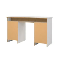 Bureau Boston Wit / Eiken - 126x76x55 cm