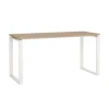 Bureau Bram Eiken / Wit - 150x76x60 cm