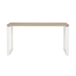 Bureau Bram Eiken / Wit - 150x76x60 cm