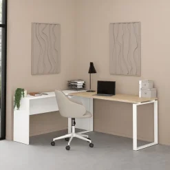 Bureau Bram Uitbreiding Wit - 150x76x40 cm