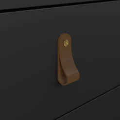 Bureau Dallas Zwart - 121x77x48 cm