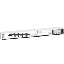 Calex Hanglamp Pendel Zwart - 5 x GU10 - 100x10 cm