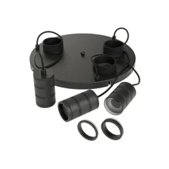 Calex Hanglamp Retro Zwart - 3 x E27 - Ø 40 cm