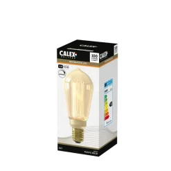 Calex Lichtbron E27 Rustieklamp Goud