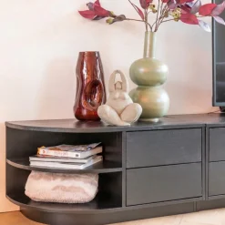 Deco Beeld Feline Beige - 24 cm hoog