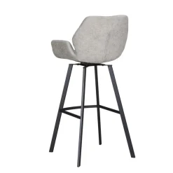 Draaibare Barkruk Sandoel Grijs