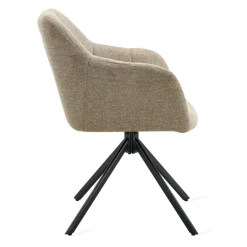 Draaibare Eetkamerstoel Ana Taupe