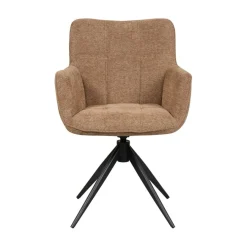 Draaibare Eetkamerstoel Bente Hazelnootbruin