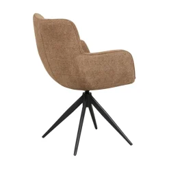 Draaibare Eetkamerstoel Bente Hazelnootbruin