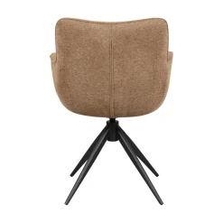 Draaibare Eetkamerstoel Bente Hazelnootbruin