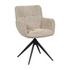 Draaibare Eetkamerstoel Bente Beige