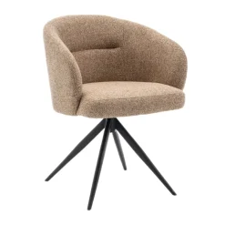 Draaibare Eetkamerstoel Connor Mosterd