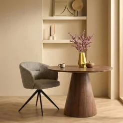 Draaibare Eetkamerstoel Connor Groen