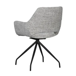 Draaibare Eetkamerstoel Halfweg Grijs
