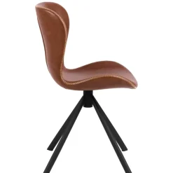 Draaibare Eetkamerstoel Isak Cognac