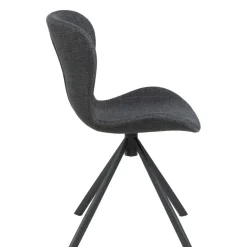 Draaibare Eetkamerstoel Isak Donkergrijs
