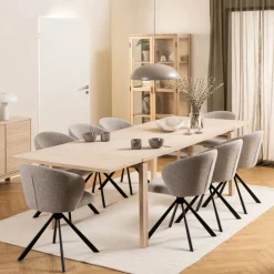 Draaibare Eetkamerstoel Jaki Beige