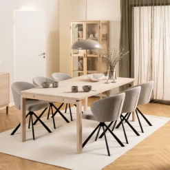 Draaibare Eetkamerstoel Jaki Beige