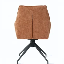 Draaibare Eetkamerstoel Jerrel Roestbruin