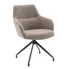Draaibare Eetkamerstoel Lowen Mocca