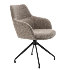 Draaibare Eetkamerstoel Lowen Mocca