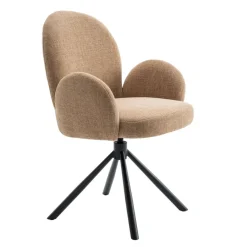 Draaibare Eetkamerstoel Moon Caramel