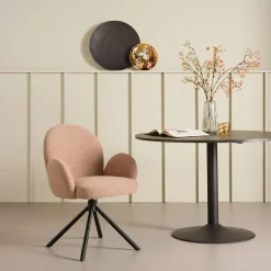 Draaibare Eetkamerstoel Moon Brique