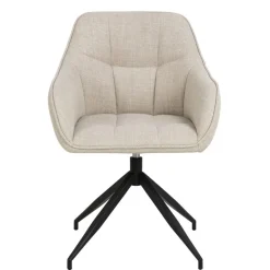 Draaibare Eetkamerstoel Marit Beige